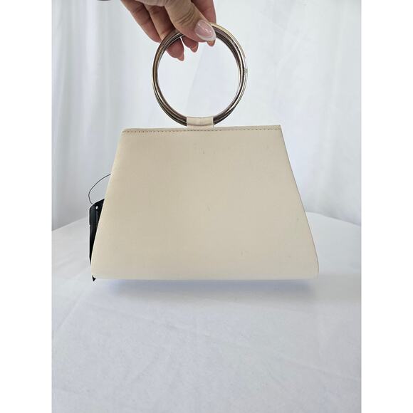 I.N.C. International Concepts Brynn Bangle Clutch Champagne Color NWT - Picture 10 of 12